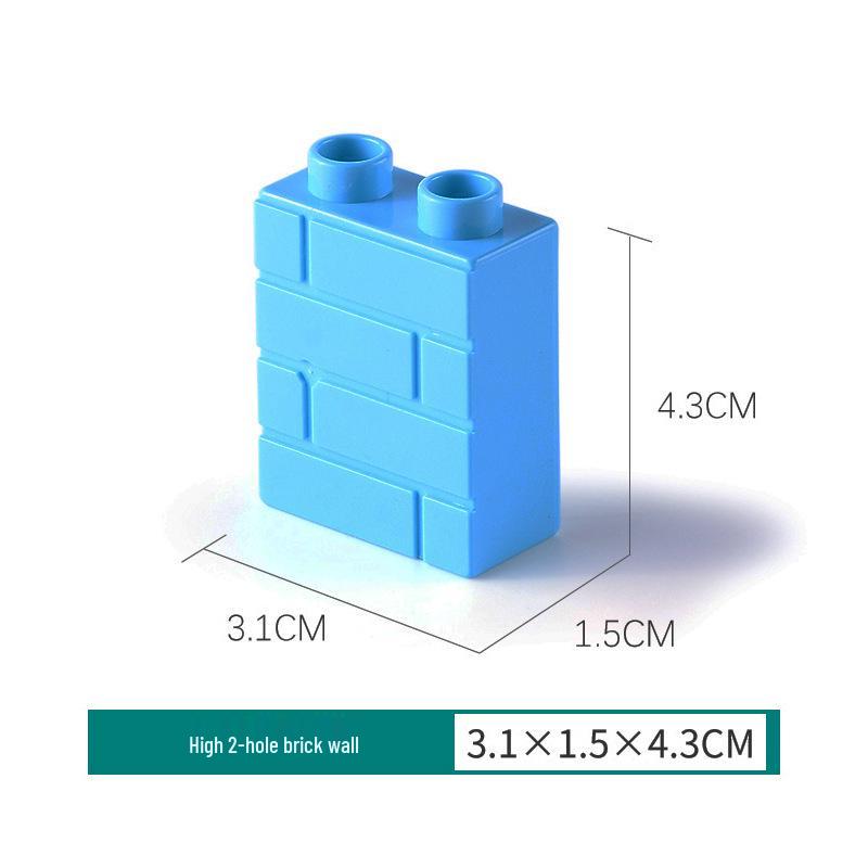 LEGO Duplo-Compatible Building Blocks: Accessories & Special Shapes for Kids' Educational Toys