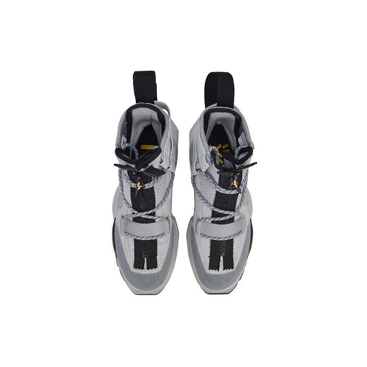 Li Ning Reignite High-Top Retro Basketball Shoes Unisex Sneakers Rock-Gray AGBP038-2