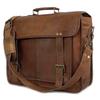 Messenger Personalized Laptop Briefcase Genuine Shoulder Bag Leather Vintage