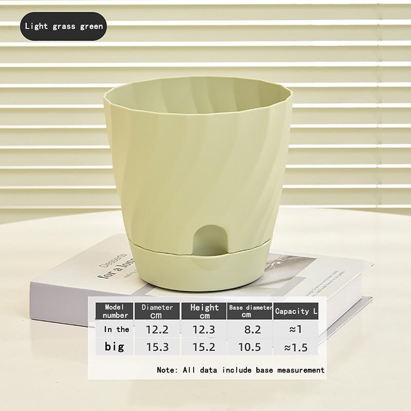 Kunststoff-Blumentöpfe für den Balkon, einfach und atmungsaktiv, hochwertige Bepflanzung, für Zuhause