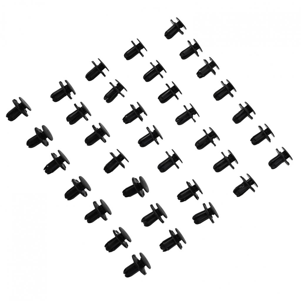 1420608250B 10x Retainer Clips 865952T500 8mm Hole Black