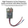 High-performance Car Stereo Speak Hi-Low Converter Module RCA Adapter Quick-Connection for Car Audio Accessories