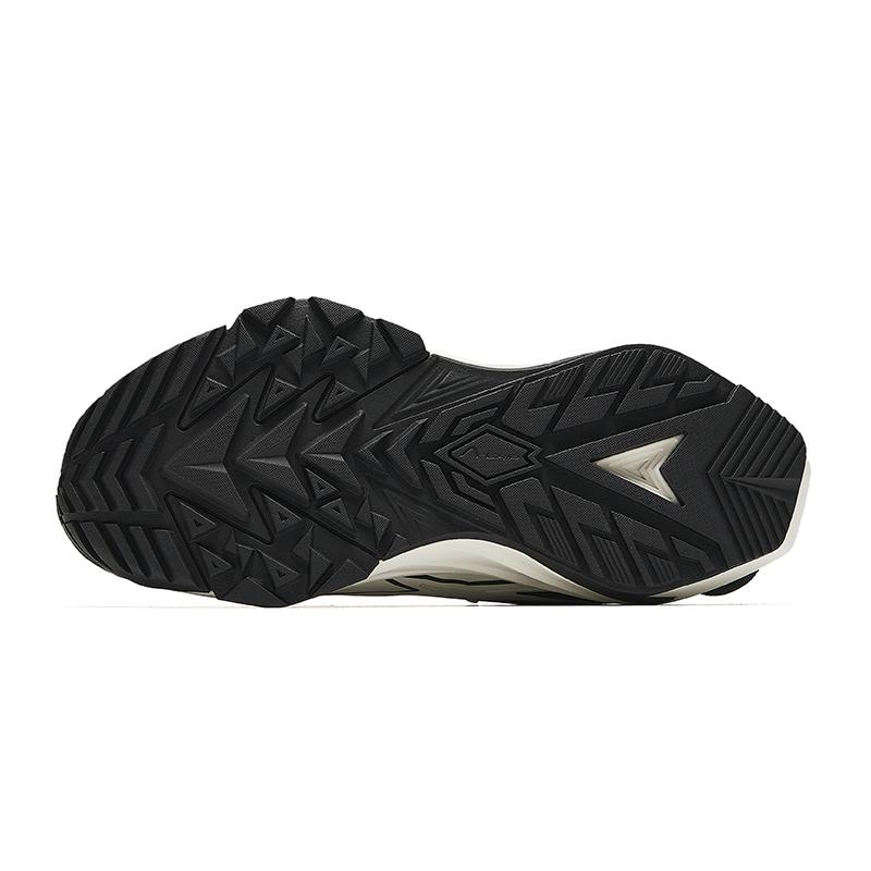 Anta Tracing Men Water Resistant Professional Outdoor Hiking Shoes Ivory White Black 922435503-1