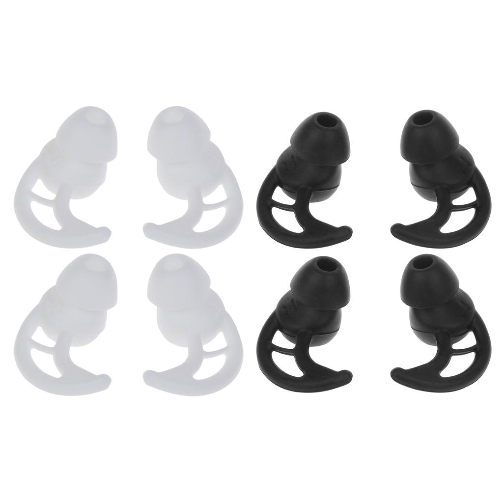 2 Pares Almohadillas de Silicona Suave para Auriculares Puntas para Auriculares Silicona -Funda Gancho para Oreja Auriculares In-Ear Accesorios para Auriculares Puntas para los Oídos
