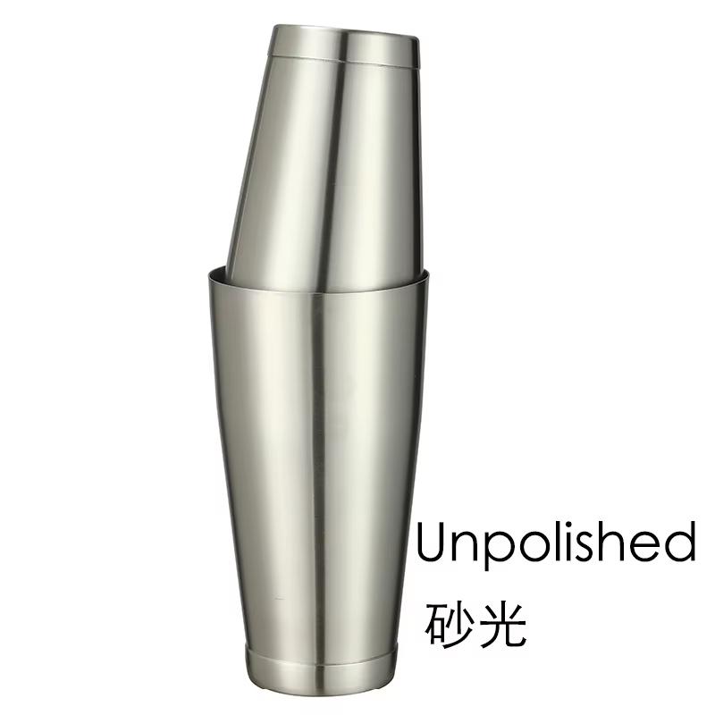 Cocktail Shaker Boston Shaker: 2-piece Set: 18.6oz weighted & 25oz Weighted Professional Bartender Bar Tool