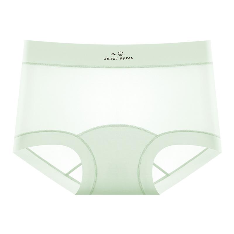 Female Summer New Style Thin 2 - In - One Ice Silk Safety Briefs