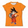 Dragon Ball T Shirt Dzieci Topy Tee Anime Figures Son Goku Super Saiyan T-shirt Chłopięce T-shirty Dziecięce Ubrania Lato Krótki Rękaw