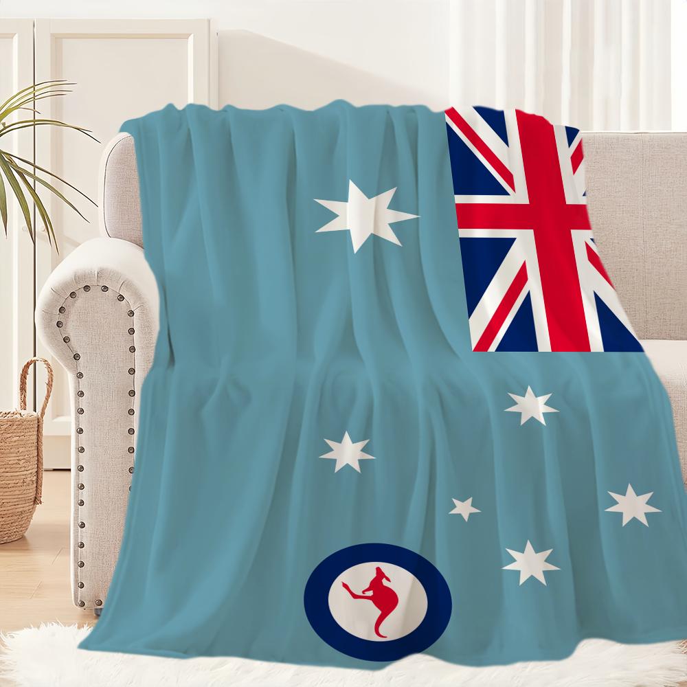 Australian Military flag Blanket Blanket for Couch Sofa Travel Home Hiking Picni Bed Beding Flannel Blanket birthday gift