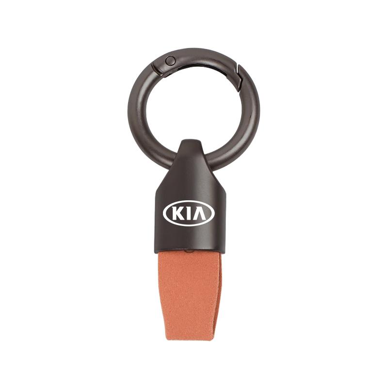 JNGO1 Leather Metal Keychain Fashion Keychain Keychain for Kia Sportage Ceed Picanto Rio ProCeed Niro 5 3 4 K7 K5 K8 K3 Ray K9