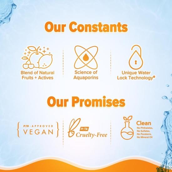 Aqualogica Glow+ Silky Body Lotion for 24-Hour Moisturization with Papaya & Vitamin C- 200 Ml | Hydrates & Nourishes | For Normal To Dry Skin