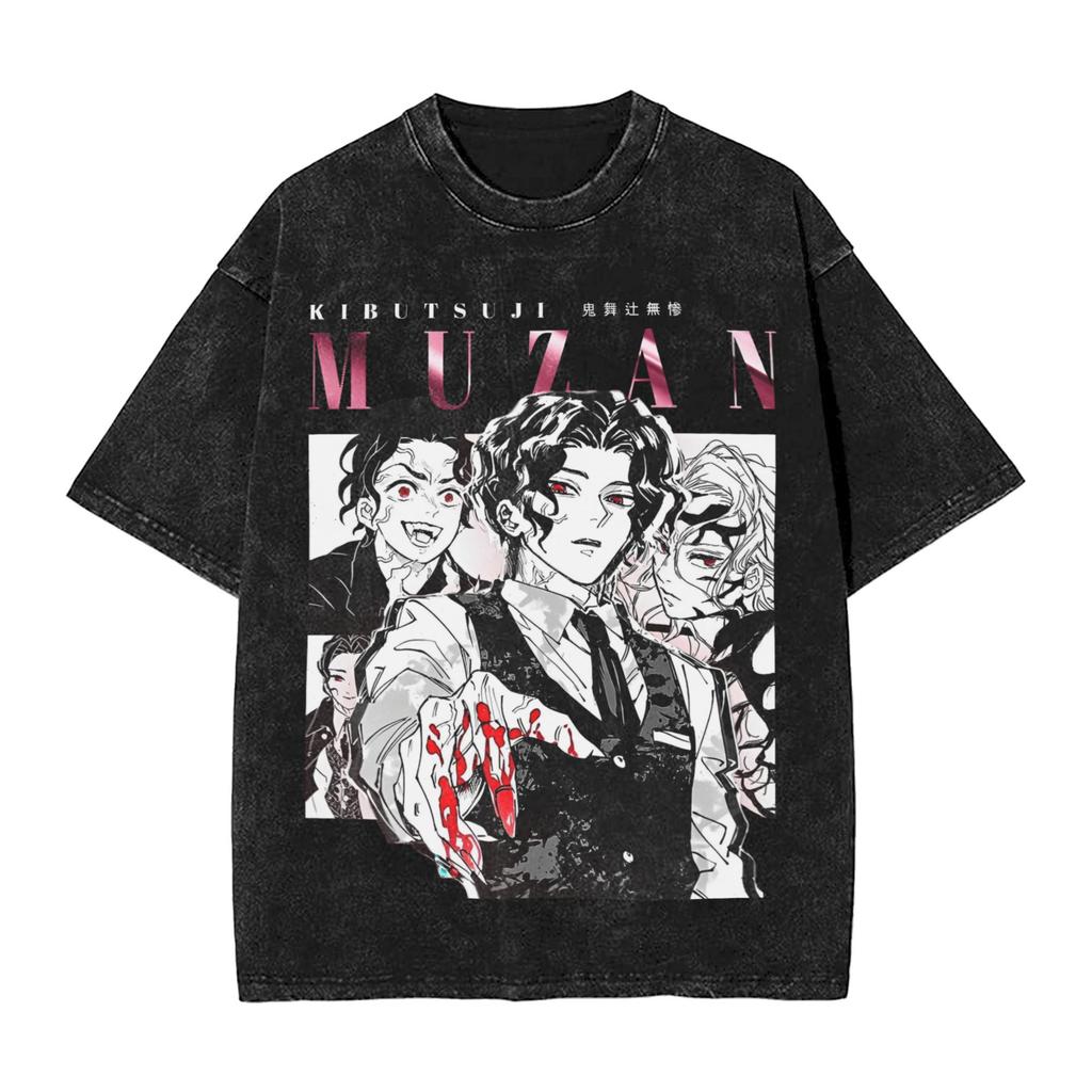 

Anime Demon Slayer Kamado Nezuko Print Tee Men Women Manga T-shirts Casual Loose T-shirt Harajuku Unisex Cotton T Shirt S
