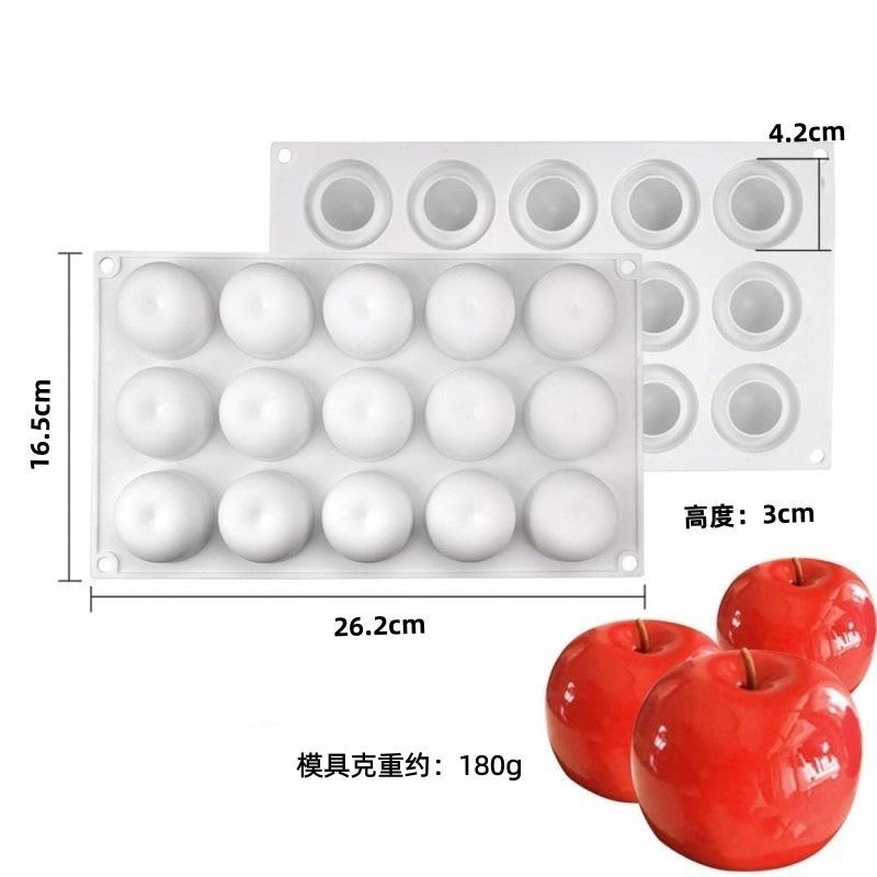 Silicone Chocolate Mold Pistachios Design Mousse Cake Mould Dessert Baking Tool Kitchen Bakeware