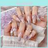 Handcrafted Fairy Aura Glitter Nail Stickers Xs S M L Sizes