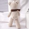 Plush doll 1PCS pineapple bear key pendant bag bag pendant soft cute children's toy ornament