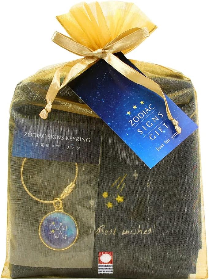 and 12 Zodiac Signs Gift Set Imabari Towel Handkerchief 23rd August [Cat (3-piece set)] (Leo (July - 22nd))