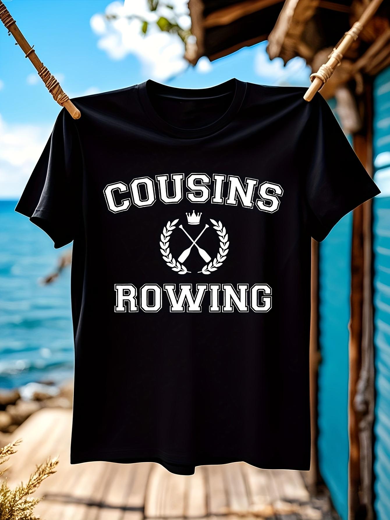 Cousins Rowing Graphic Tshirt Graphic Tshirt - Crew Motif... XXL