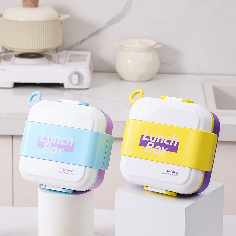 Creative Stainless Steel Lunch Box for Weight Loss and Office Use