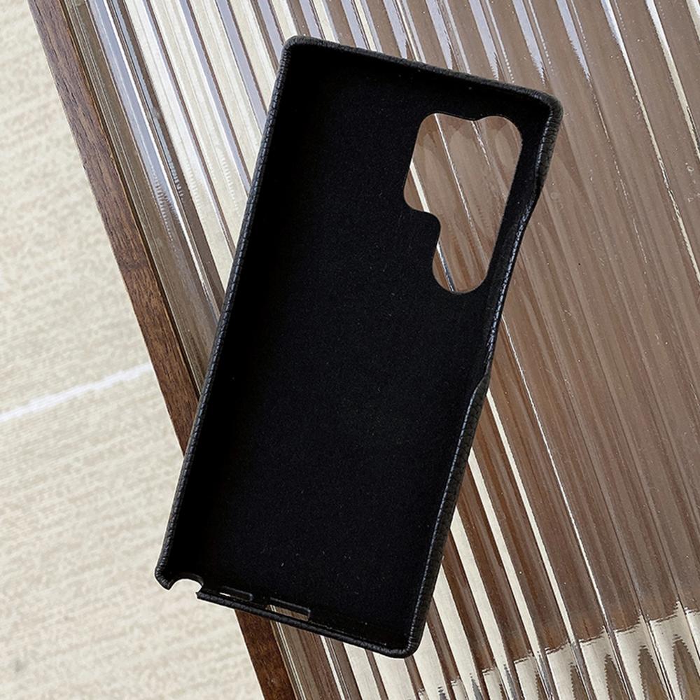 For Samsung Galaxy S24 Ultra Case with Card Slot Wristband Kickstand PU Leather+PET Phone Cover