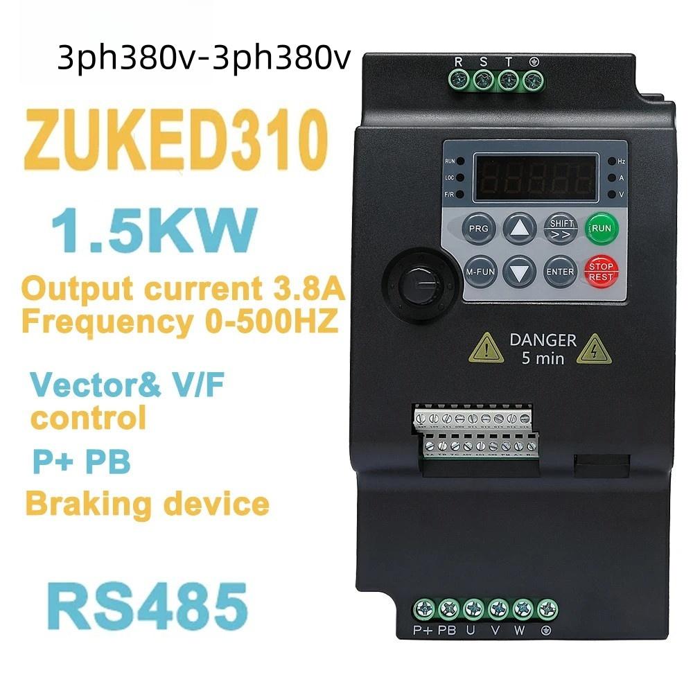 VSD/VFD 220V 0.75kW (1hp),1.5kW (2hp) & 2.2kW (3hp) Frequency Inverter Variable Frequency Drive Universal Motor