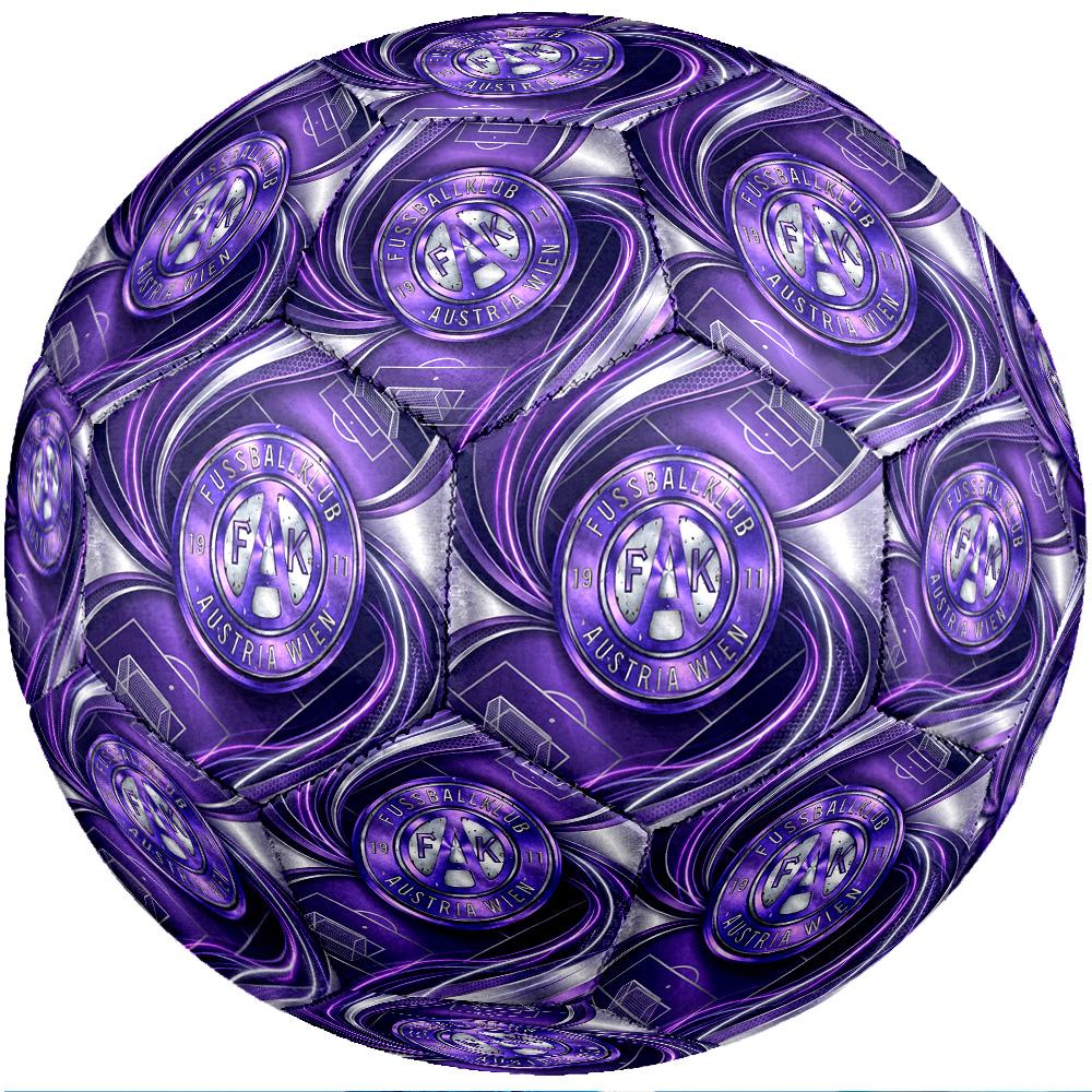 Austria Wien FC Size 5 Standard Football Durable Training Match Soccer Ball for Adult Outdoor Sports