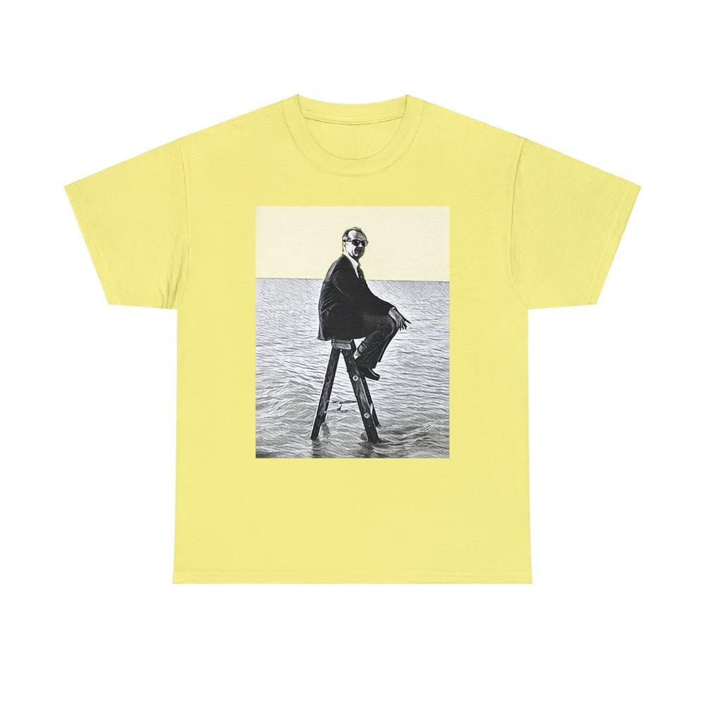 

Jack Nicholson Graphic Print Short Sleeve Crew Unisex Heavy Cotton Art Tee Shirt 4XL