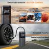 Design fără fir Pompă de aer pentru mașină Manometru Inflator electric pentru anvelope Inflator anvelope Anvelope motocicletă