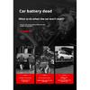 Car Emergency Jump Starter 12V Power Bank, Motorcycle Vehicle Starter Battery Booster Rescue Jump Starter Tool.