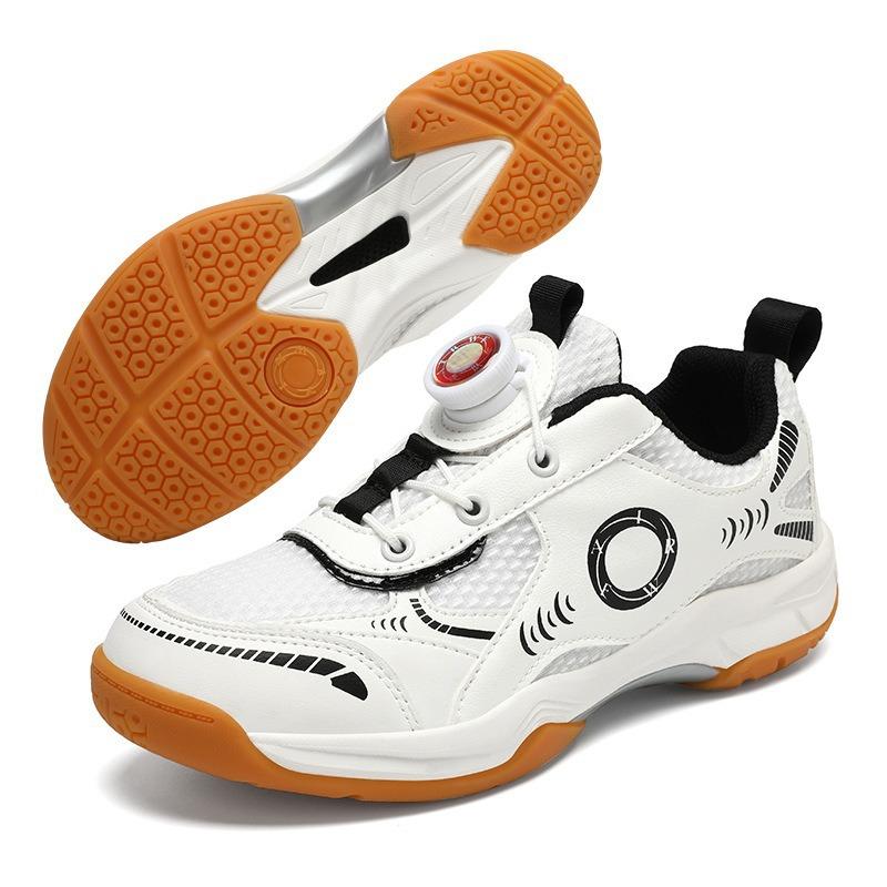 New Badminton Shoes Boys and Girls Professional Training Shoes Breathable Wear-resistant Competition Tennis Shoes Trendy Sports Shoes Table Tennis