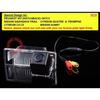 Caméra de recul voiture imperméable ip67 avec vision nocturne pour peugeot 307 307cc citroen quatre &amp; triomphe c4 c5/ nissan qash