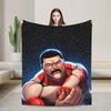 Invincible Thragg Blanket  Soft Warm Fashion Plush Throw Blanket For Outdoor Travel Flannel Bedspread Bed Cover