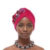 New Sticky Flower Solid Color Watermelon Hat Baotou Hat African Hat Muslim Hat