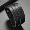 Adjustable Vintage Leather Leather Bracelet for Men and Women With Alloy Clasp Length Portable Jewelry