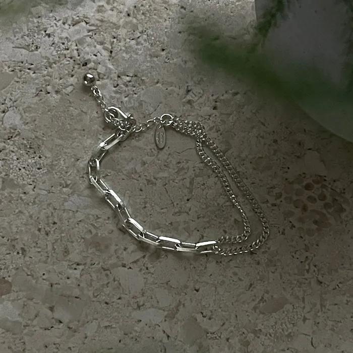 silver925 Level Bracelet #SB128