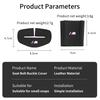 Car Sticker 2025 Hot 2Set Leather Car Logo Seat Belt Buckle Protector Cover Decoration Sleeve For BMW E46 E90 E60 F10 E39 F30 E3
