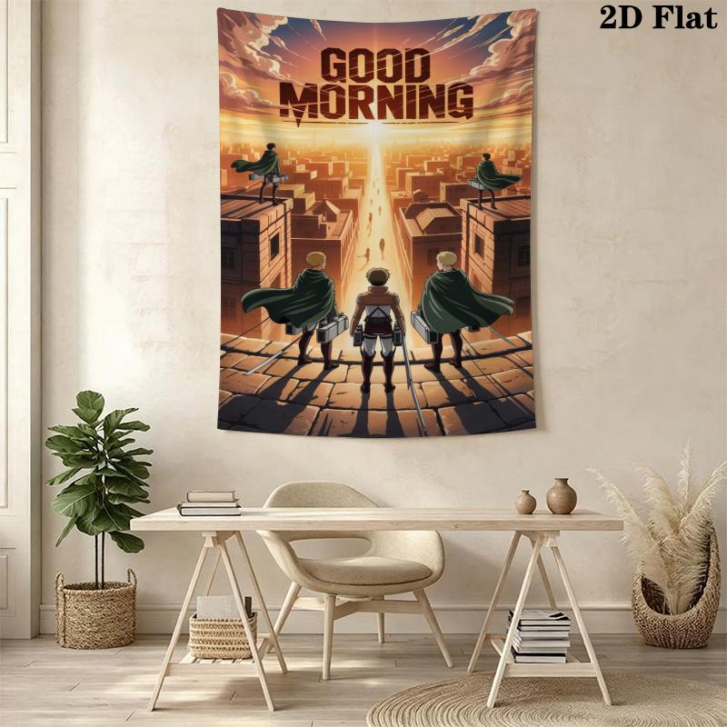 Dark Warrior Tapestry Bold Art Space Tapestry Background Cloth Wallmounted Work Of Art Home Decor Homestay Soft Decoration Tapestry