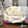 Nana'S Love Blanket Customize Your Name Blankets Are Warm Soft Blankets Perfect For Naps Sofas And Relaxation They Also Make Great Christmas Halloween