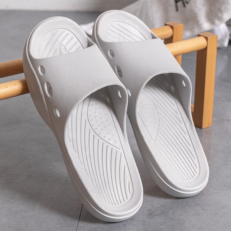 Men's & Women's Summer Non-Slip Bath Slippers, Home Indoor Slippers for Elderly & Pregnant People