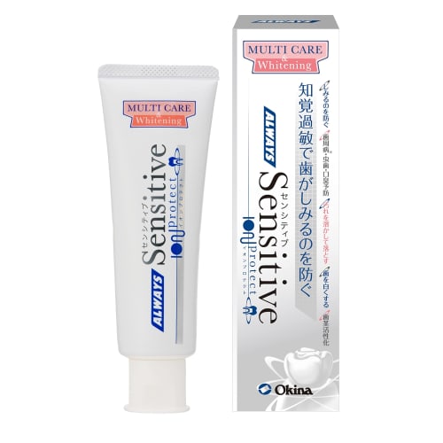 

ALWAYS Sensitive Multi-Care Whitening Toothpaste for Sensitive Teeth and Periodontal Disease (Medicated Toothpaste) 110g (1, 1)