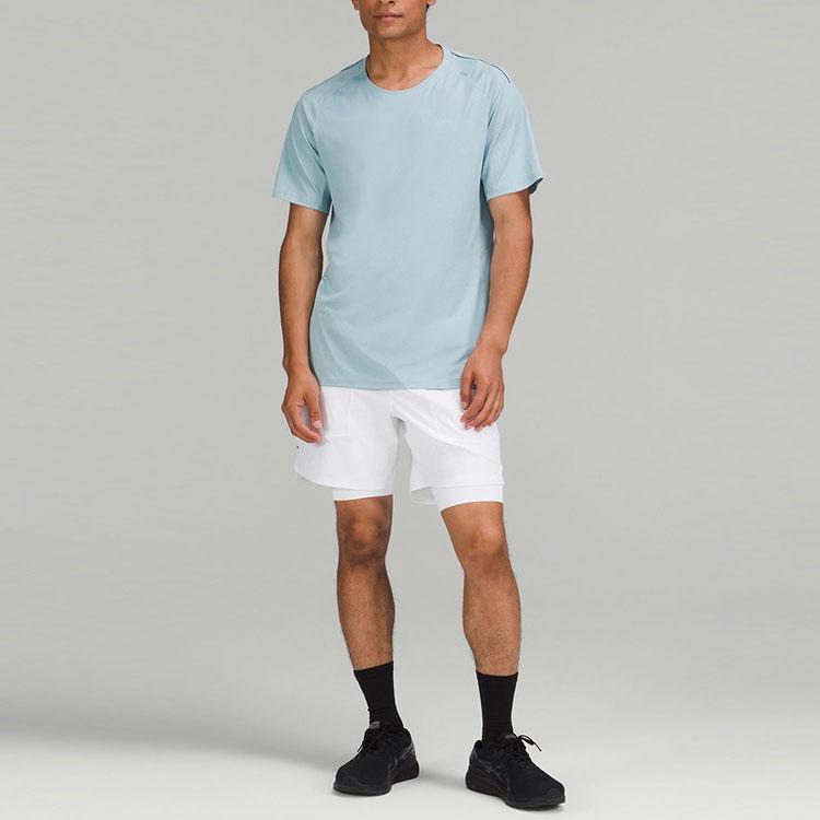 Lululemon T-Shirts Men's Crew Neck Moderate Straight Fit LM3CS0S