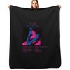 TV Girl  Who Really Cares  Album TRACKLIST Logo Essential TShirt Throw Blanket Travel Size Cozy Blanket for Plane Train