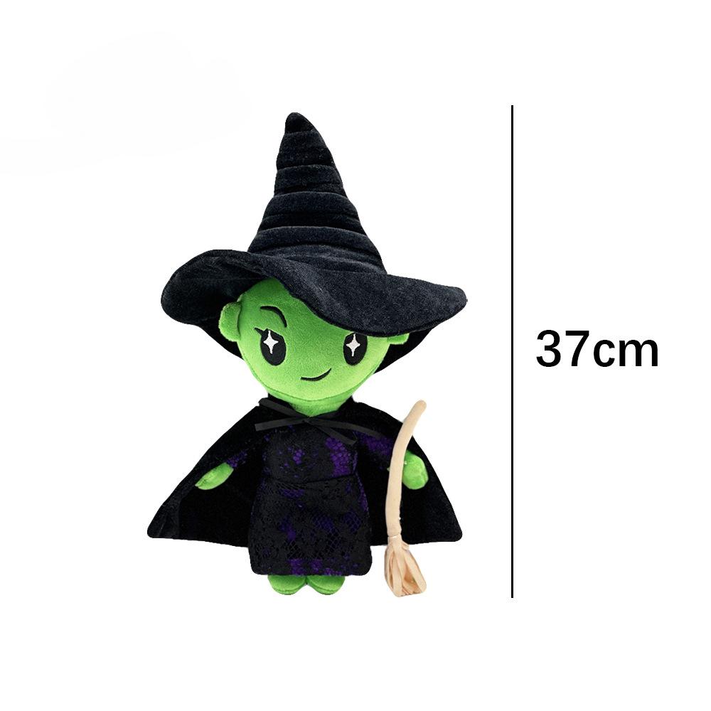 New Magic Wicked Witch Cartoon Plush Comfortable Soft Doll
