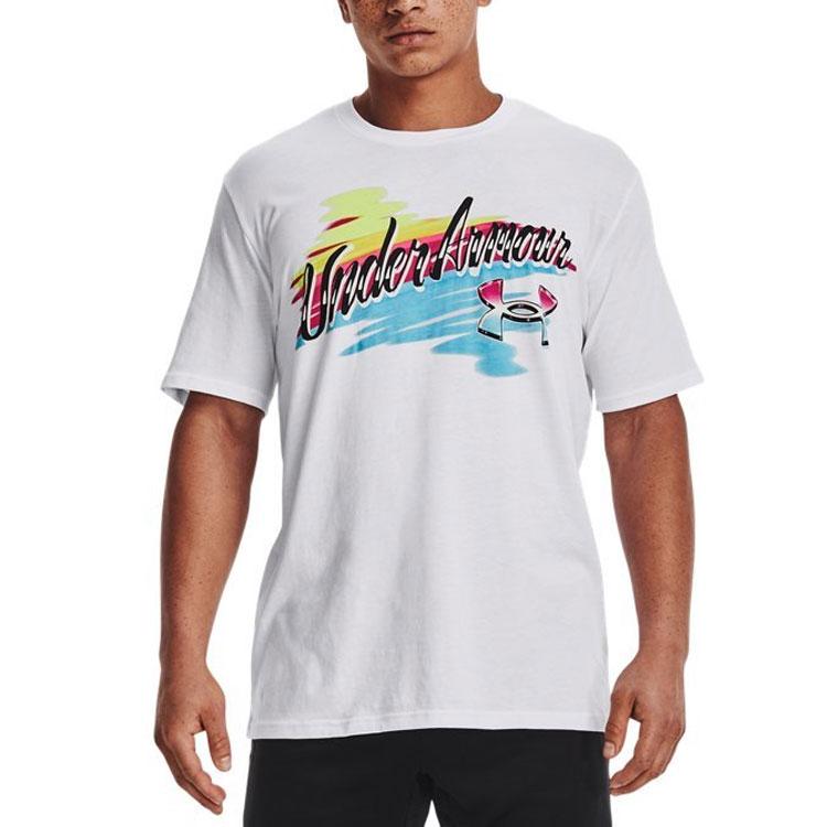 Under Armour T Shirt Men's White 1370521-100