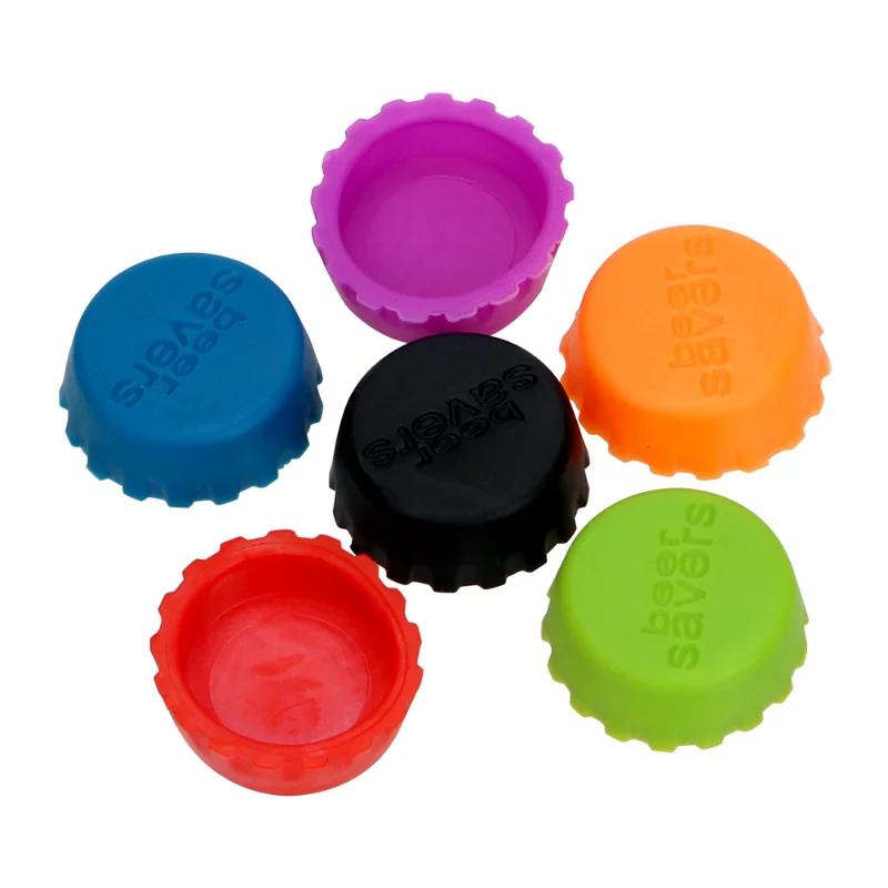 

Eco Friendly Products Silicone Beer Bottle Cap Preservative Cover, Vinegar, Soy, Cocktail Lid, Wine Stopper, 6Pcs/Set