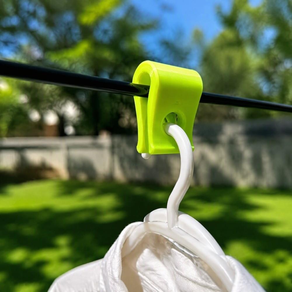 Portable Laundry Fastening Clips Multi Functional No Drill Hooks Indoor Clothes Drying