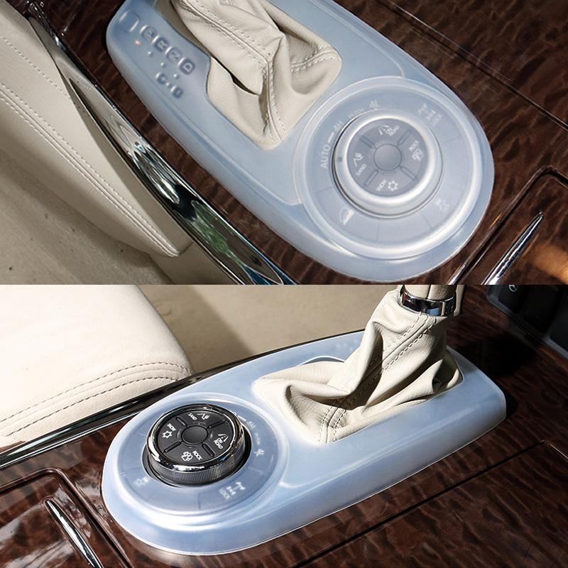 Gigi Mobil Panel Piala Bingkai Dekorasi For Nissan Patrol Y62 2016 2017 2018 2019 Central Control Knob Dust Accessories