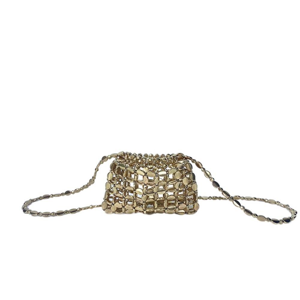 Shiny Sequin Shoulder Bag Bohemian Style Crossbody Bag Vintage Bead Handbag  Travel