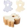 20PCS Handmade Wood Hanging Halloweens Decorations Easy Assembly Holiday Craft Project for Kids Adults