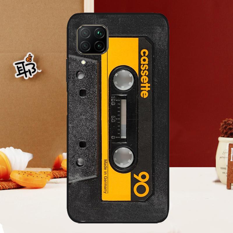 

Vintage Cassette tape retro style For Huawei Nova 12s 12i 7i 8i 11i 11 9 10 SE Y60 Y61 Y70 Y72 Y73 Y90 Y91 P30 P40 Lite Case Huawei Nova 12s