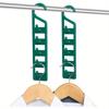 Space-Saving Heavy Duty Plastic Hangers 1pc, Multi-Purpose Closet Organizer for Jeans, Pants, Shirts & Sweaters