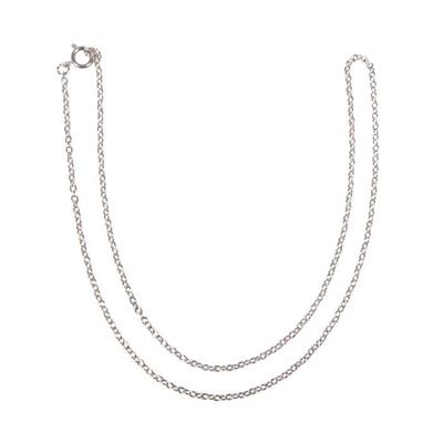Gliederkette, Silber, 45cm, 2x3mm, 1 Stk.